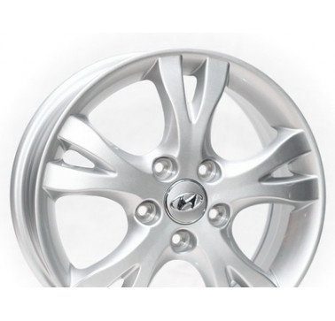 Replica Hyundai R114 W6 R16 PCD5x114.3 ET46 DIA67.1 silver